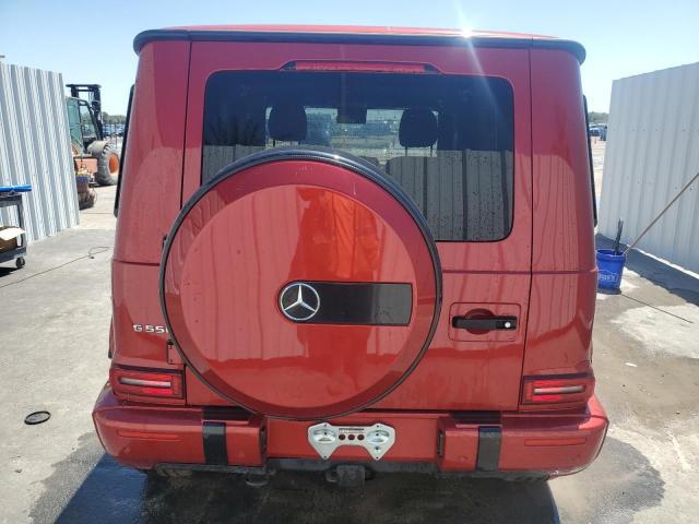 rojo Mercedes Benz G Class G550 2019